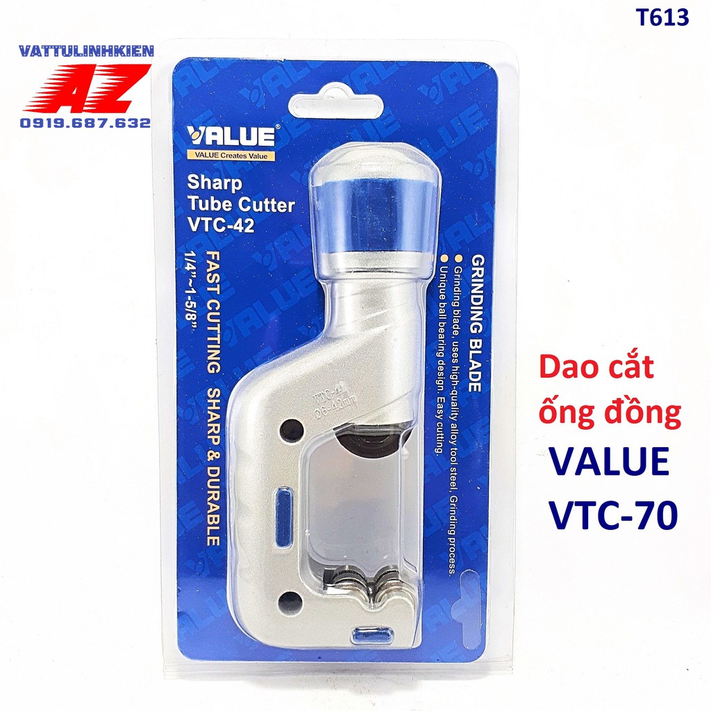 Dụng cụ cắt ống đồng cỡ đại VALUE VTC-70