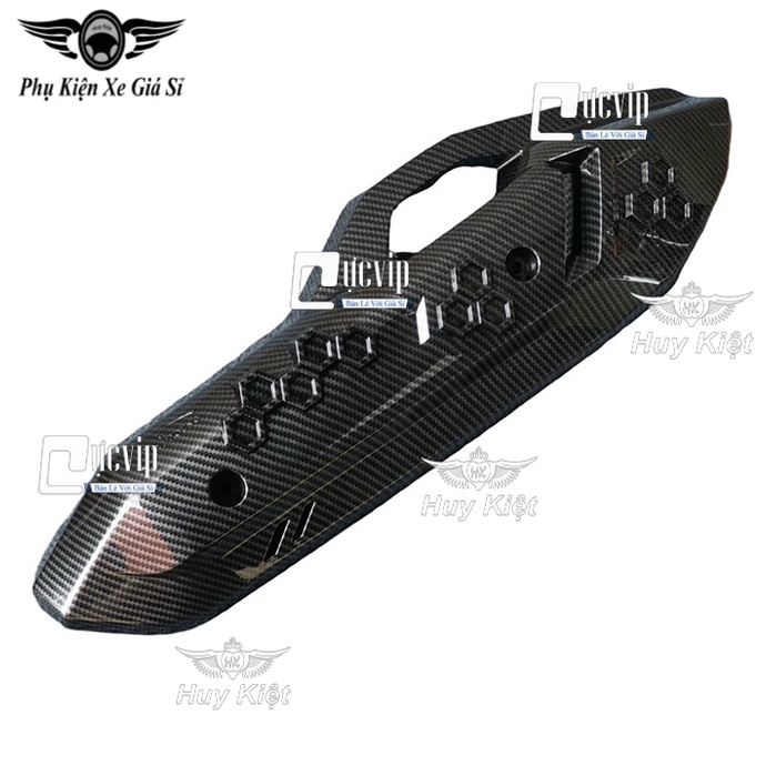 Ốp Che Pô Carbon Airblade AB 2023 Đời Mới 160cc, 125cc MS5309