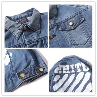 Jacket Jean White
