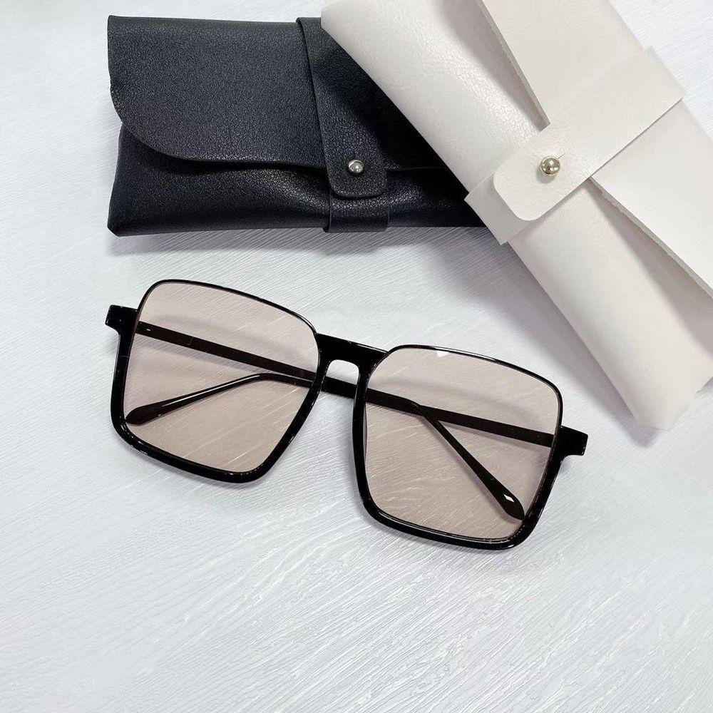 Kính Mát Gọng Vuông Chống Tia UV400 Phong Cách Vintage
