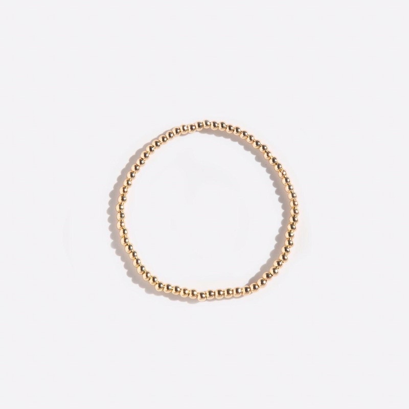 Vòng tay mạ bạc/vàng đơn giản thanh lịch cho nữ