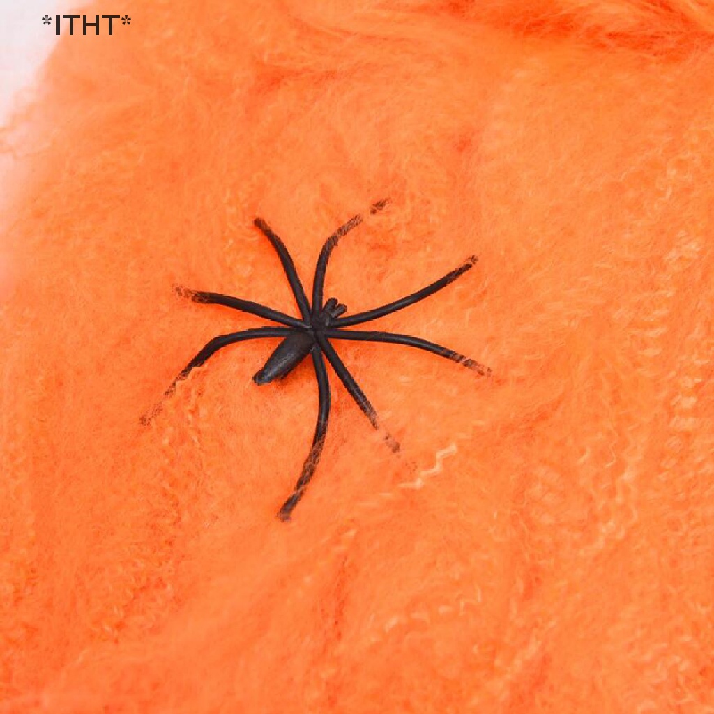 Mạng Nhện Trang Trí Halloween Có Thể Kéo Dài