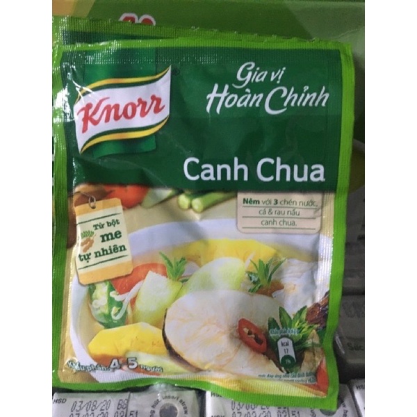 Gia Vị Knorr Hoàn chỉnh Các Loại