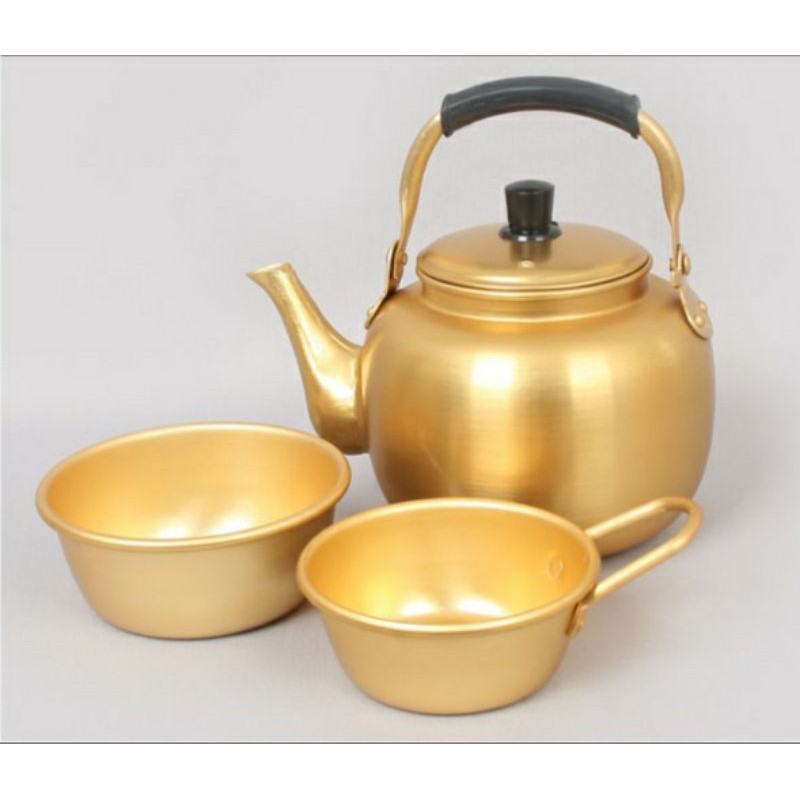 Combo Ấm + Chén uống rượu gạo Hàn Quốc