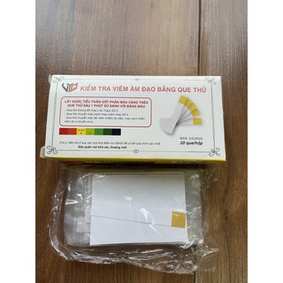 KIỂM TRA VIÊM ÂM ĐẠO BẰNG QUE THỬ (HỘP  20 QUE)