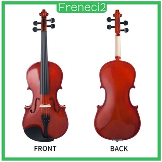 Đàn Violin Freneci2 1 / 8 Bằng Gỗ Trơn Kèm Hộp Đựng Cho Người Mới Bắt Đầu