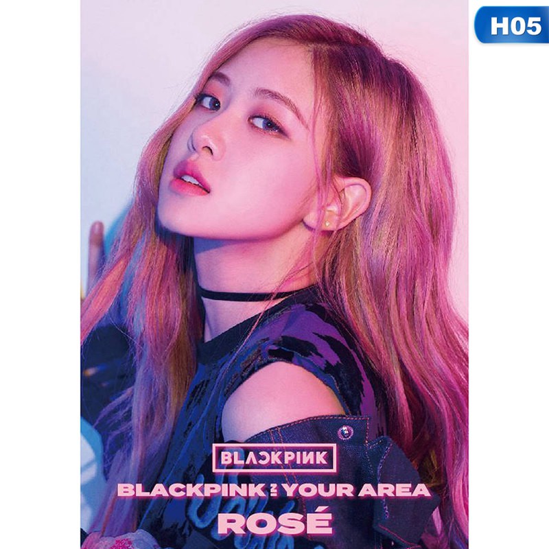 Poster in hình nhóm nhạc KPOP blackpink độc đáo