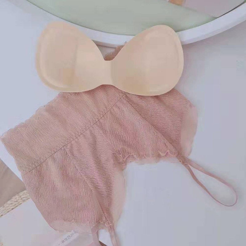 🌱lbf 🙋 khí chất retro ren vest nhỏ dễ thương miễn phí vòng thép miễn phí thoải mái với sự dễ dàng đến nữ quấn ngực, đáng yêu | BigBuy360 - bigbuy360.vn