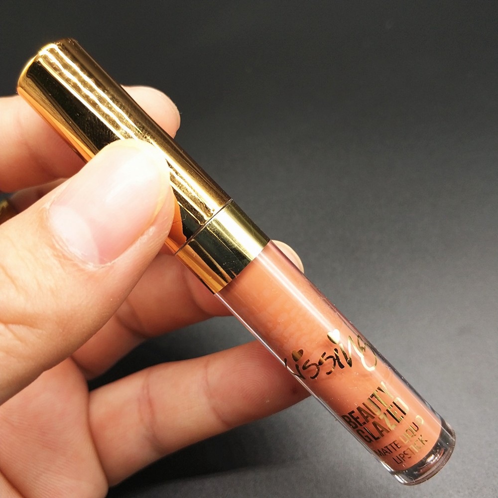[Hàng mới về] Set 6 thỏi son kem BEAUTY GLAZED lâu trôi hiệu ứng lì | BigBuy360 - bigbuy360.vn
