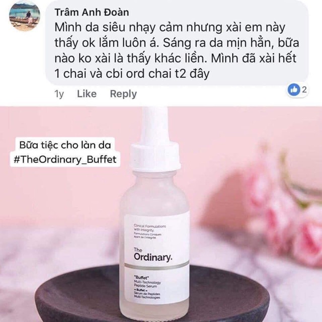 Tinh Chất Chống Lão Hoá The Ordinary Buffet Serum 30ml