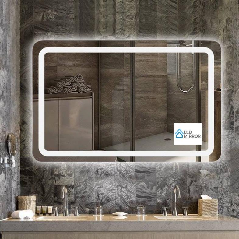 Gương led CẢM ỨNG bàn trang điểm lavabo👄SALE OFF👄Gương led treo tường CẢM ỨNG nhà tắm