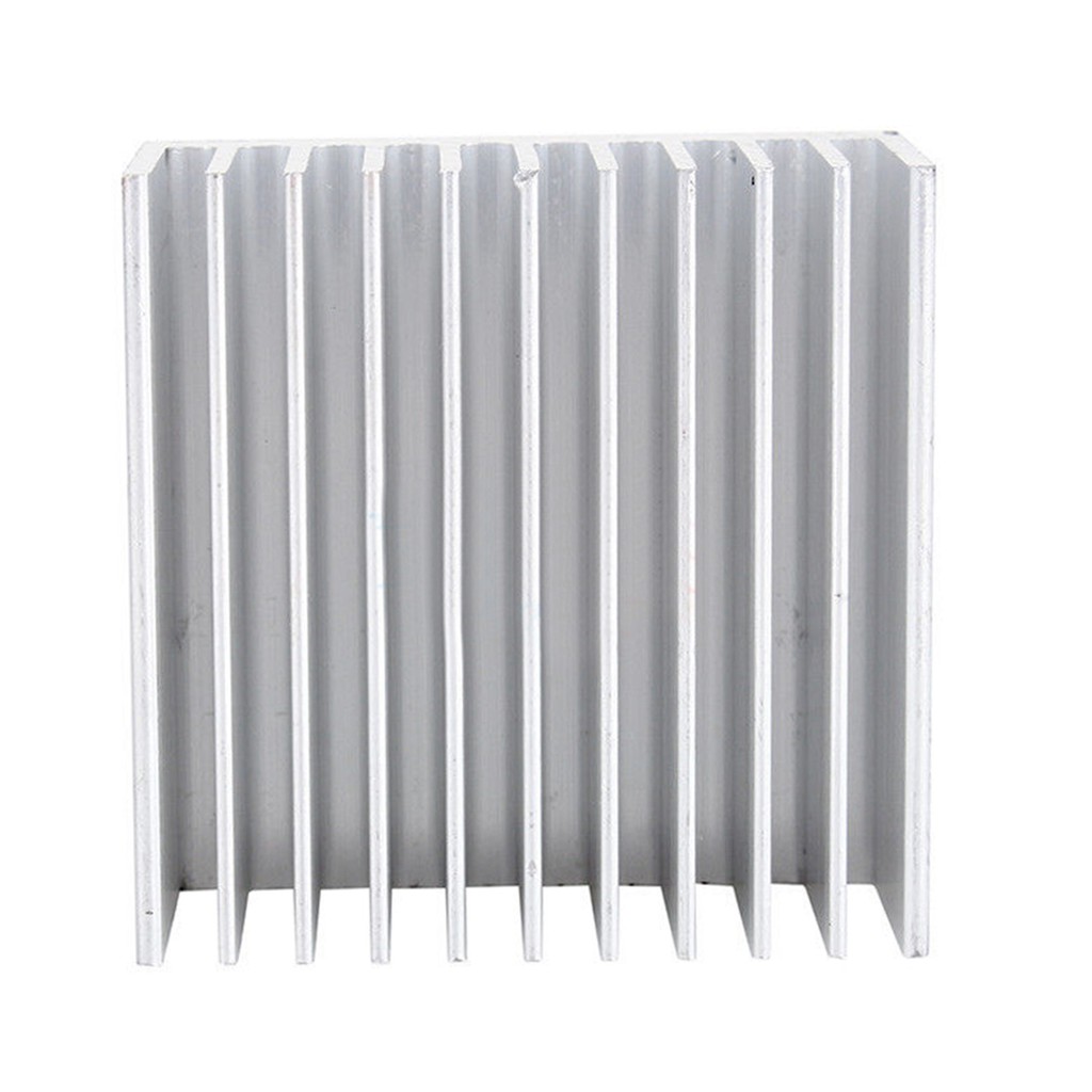 1 Bộ Tản Nhiệt 11 Răng Màu Trắng Bằng Nhôm Kích Thước 40mm * 40mm * 20mm