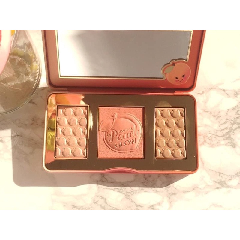 Bảng Phấn Má Highlight too faced sweet peach glow palette | BigBuy360 - bigbuy360.vn