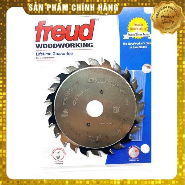 BỘ 2 LƯỠI CƯA MỒI ITALIA FREUD LI16M-AA3 ĐƯỜNG KÍNH 120MM * 24 RĂNG