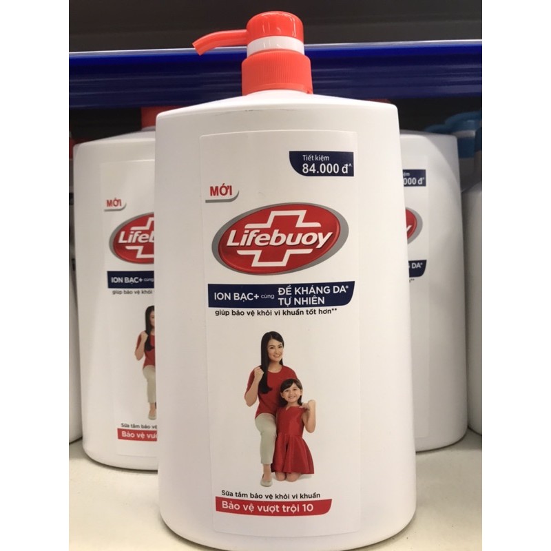 SỮA TẮM LIFEBUOY 1.100g mới( 1kg1) giá siêu shock