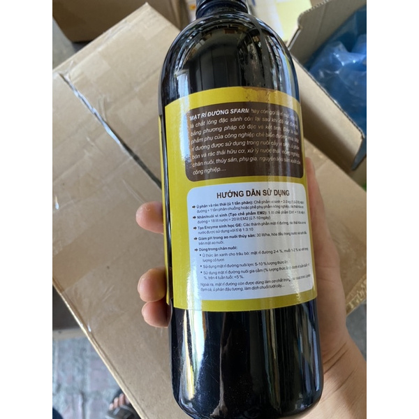 Mật rỉ đường SFARM Đặng Gia Trang chai 1lít