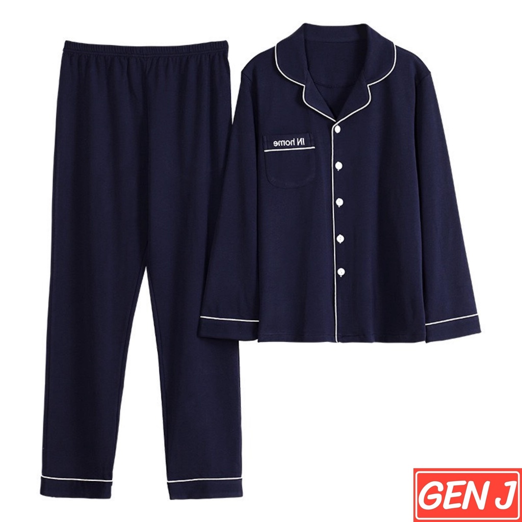 Bộ ngủ, bộ mặc nhà pijama nữ chất lụa Hàn siêu xinh - GEN J