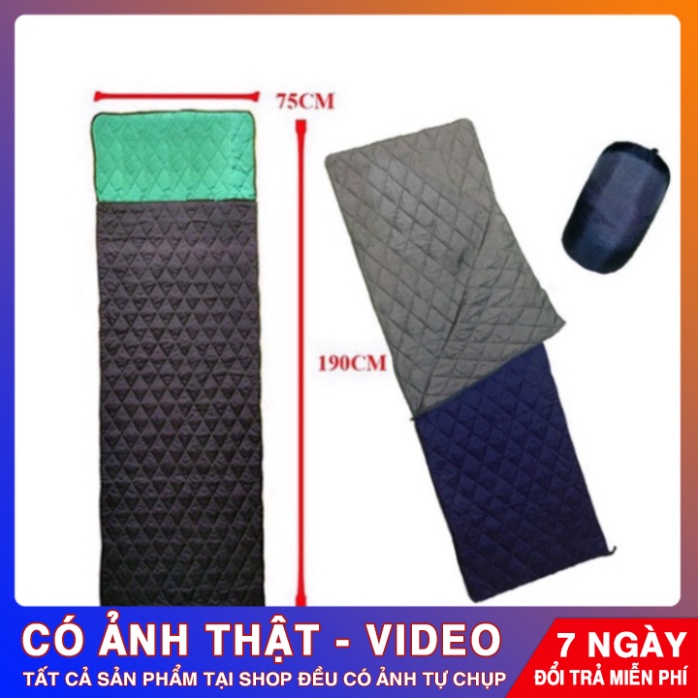 Túi ngủ văn phòng siêu ấm,dã ngoại, du lịch ngoài trời, đi phượt nhỏ gọn dễ dàng gấp gọn, giữ nhiệt tốt 💖 - BNK Mart