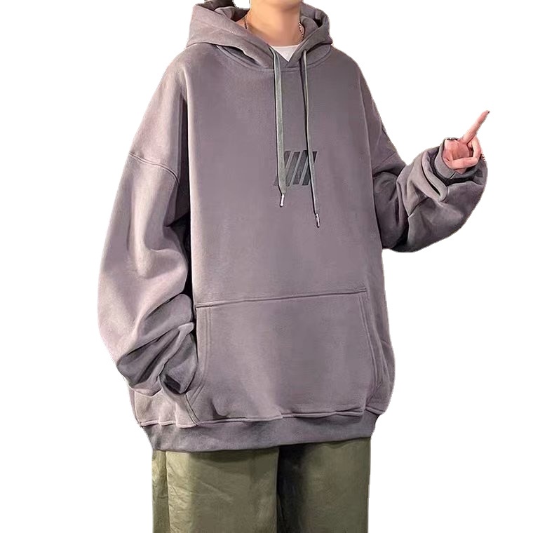 Áo hoodie dáng rộng in họa tiết thời trang phong cách Hàn Quốc cho nam và nữ size M-5XL