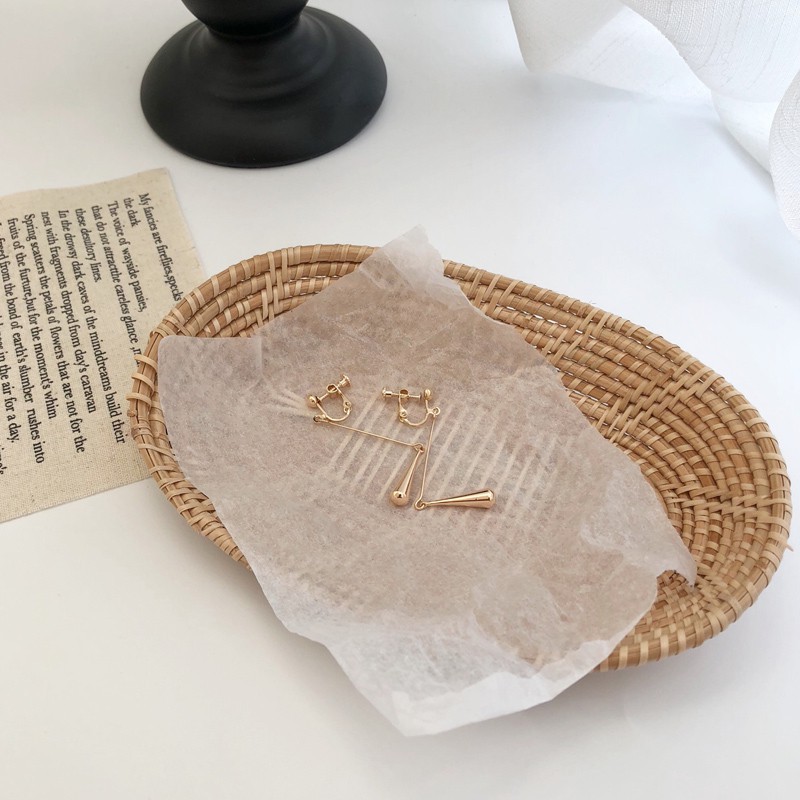 Khuyên Tai Dài Thiết Kế Đơn Giản Phong Cách Hàn Quốc A183