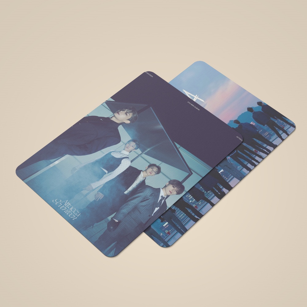 Set 54 Tấm Thẻ Ảnh Lomo Các Thành Viên Nhóm Nhạc Kpop SEVENTEEN