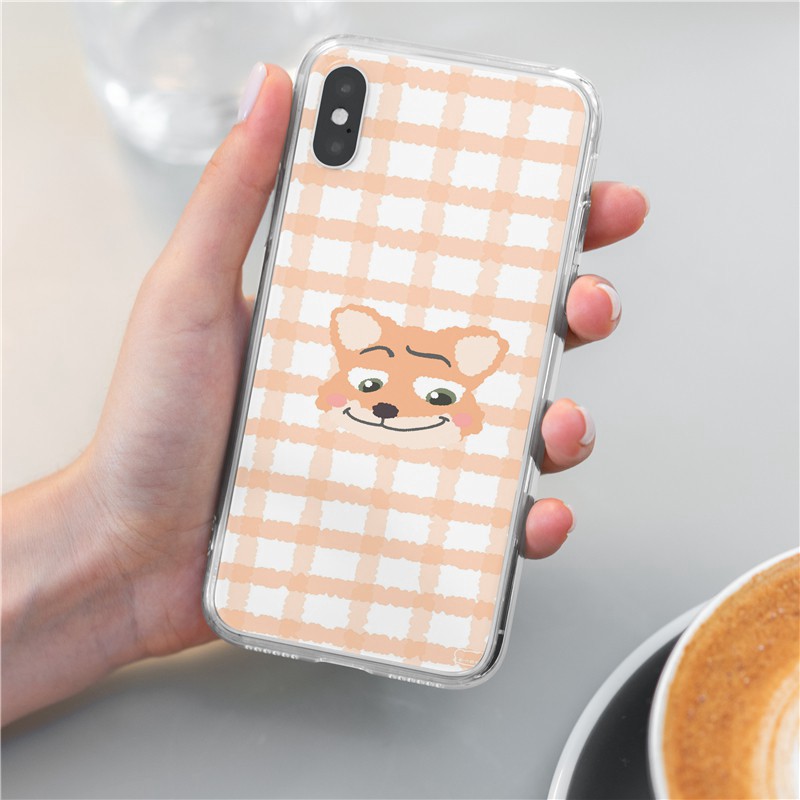 DISNEY Ốp Điện Thoại Dẻo Họa Tiết Hoạt Hình Zootopia Winnie The Pooh Cho Samsung Galaxy S20 S10 Plus S9 Plus S8 Plus S20 Ultra S10 E As07