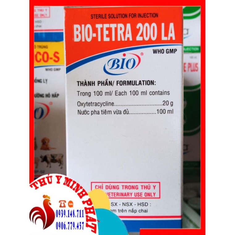 BIO TETRA 200 LA CHAI 100ml