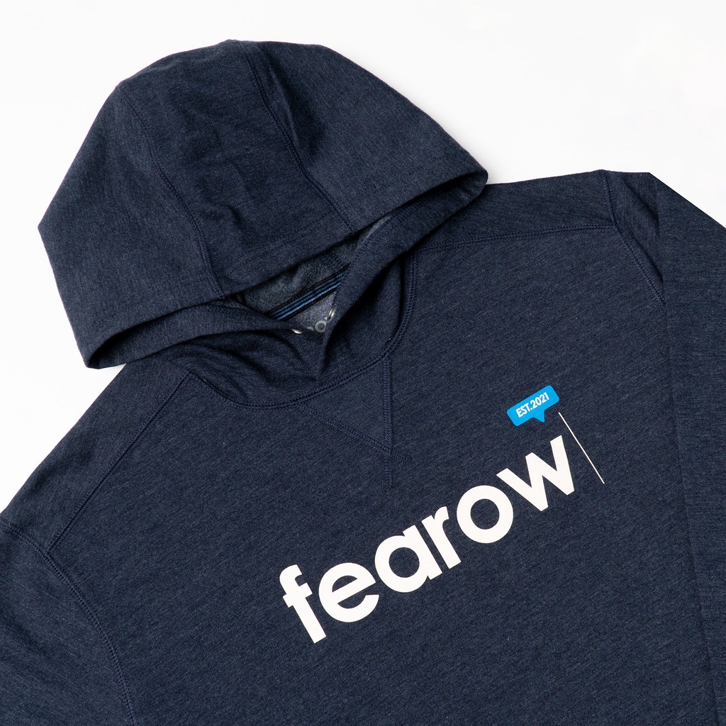 Áo hoodie Fearow Half Frame màu xanh than - FW204