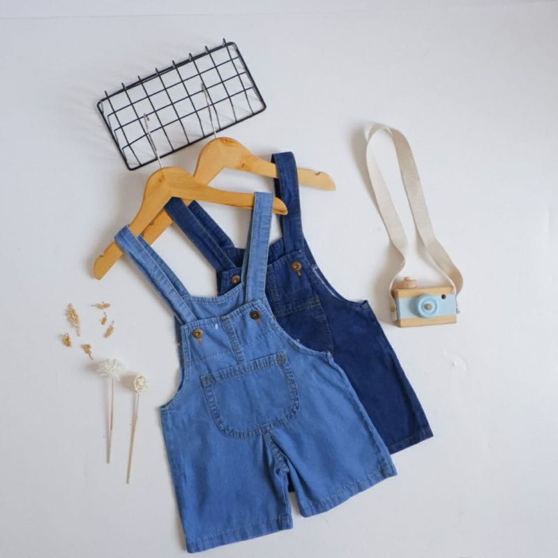Quần Yếm Jean Thời Trang Cho Bé Từ 1-3 Tuổi