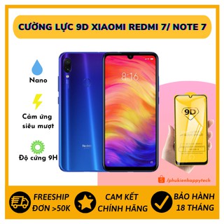 [ FREESHIP ] Kính cường lực 9D Xiaomi Redmi 7/ Note 7 - HappyTech