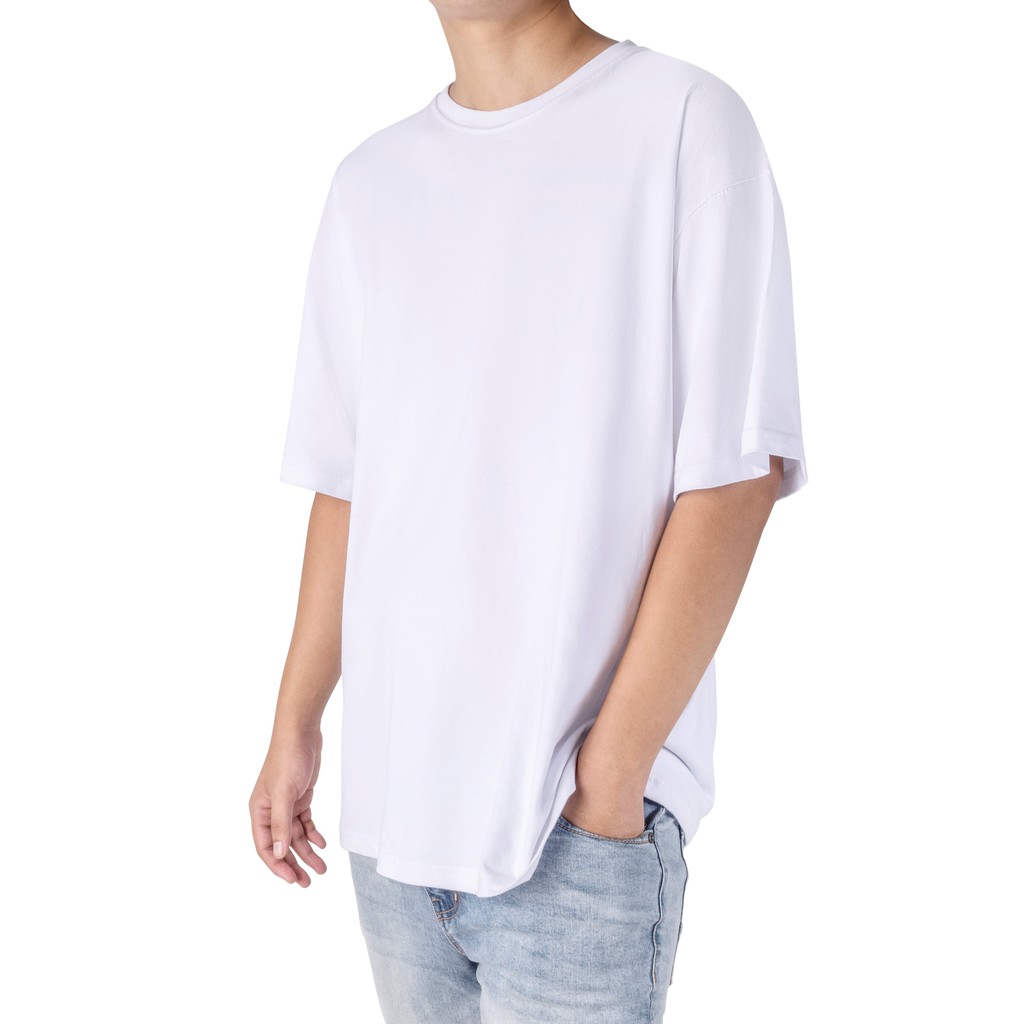 Áo Thun Streetwear Cao Cấp FNOS Màu Trắng, Đen - Form Oversize - 100% Cotton Vải Dày Thun 2 Chiều. | BigBuy360 - bigbuy360.vn