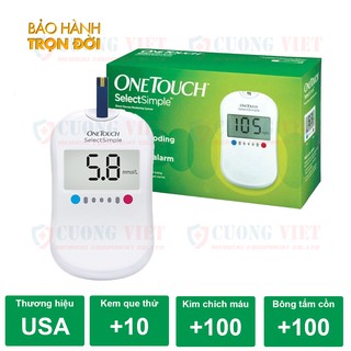 Máy đo đường huyết Onetouch Select USA - Dễ sử dụng không nú thumbnail