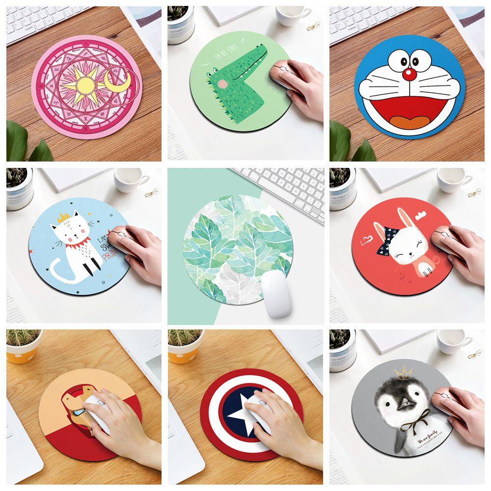 BTLIMER Tấm Lót Chuột Và Bàn Phím Máy Tính Chống Trượt In Hình Hoạt Hình Dễ Thương