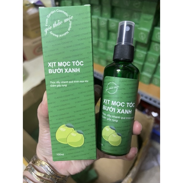 Xịt tinh dầu Bưởi xanh 100ml giúp kích thích mọc tóc