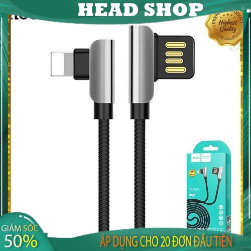 Cáp sạc Lightning iPhone Micro USB Type C 1,2m hỗ trợ sạc nhanh truyền dữ liệu HOCO U42 (Gía sỉ ) HEAD SHOP