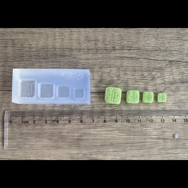 Khuôn bánh trung thu mini làm nails