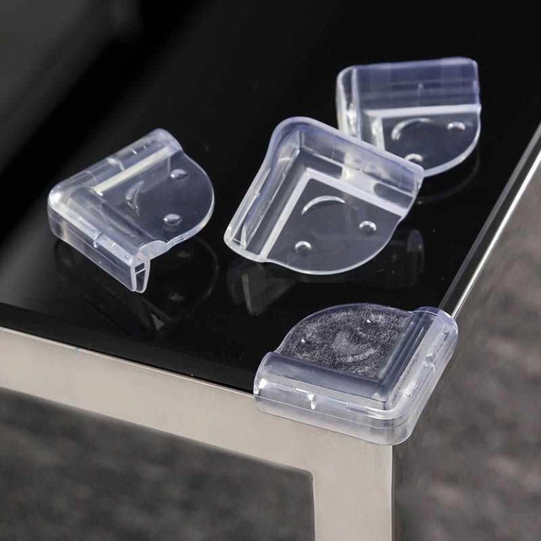 Bịt góc bàn, cạnh bàn, tủ kệ bằng silicon an toàn cho bé