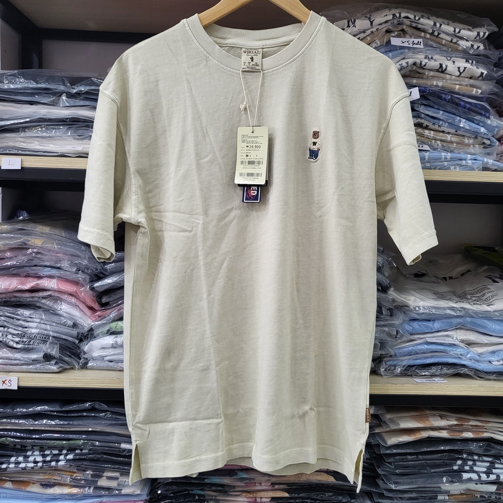 Áo Thun WHOAU Korea mới 2022 - Garment Dyed