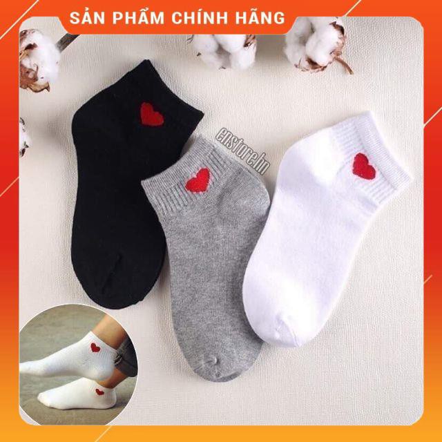 [HÀNG SIÊU TỐT] [SIÊU SALE] TẤT NỮ CỔ TIM CHẤT DÀY ĐẸP