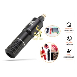 Máy Pen phun xăm môi xăm tattoo, máy Pen E Pro ( Full box máy và nguồn LED xịn)