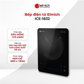 Bếp từ elmich ⚡ bảo hành 1 đổi 1 ⚡ bếp từ đơn elmich 1832 mặt ceramich cường lực cao cấp, bảo hành 12 tháng