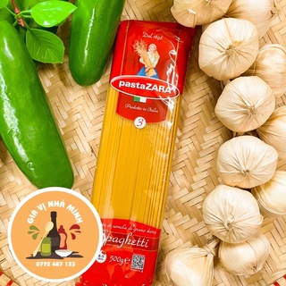 Mì ý spaghetti pasta zara hiện cô gái bông lúa 500gr