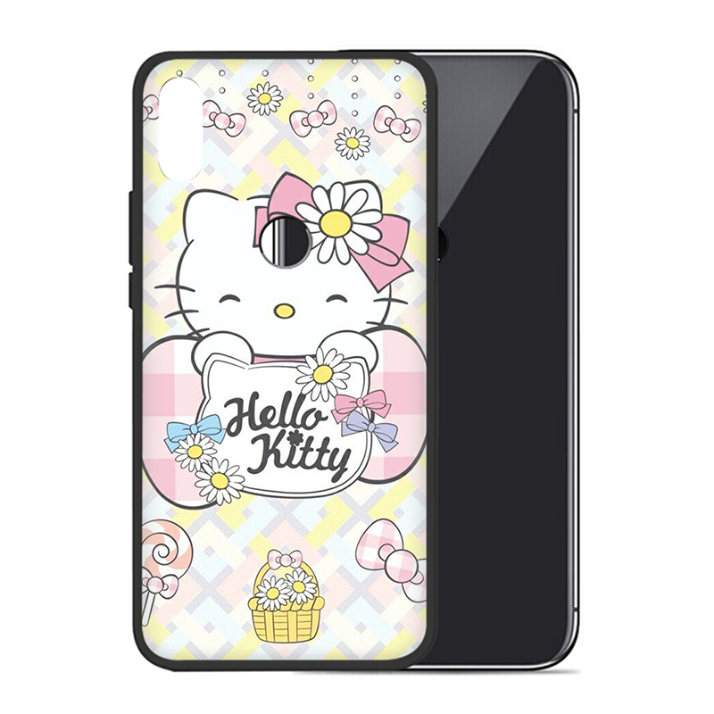 Ốp Điện Thoại Tpu Silicon Mềm Hình Hello Kitty T62 Cho Vivo V11 V15 X50 Pro S7 U3 Dễ Thương