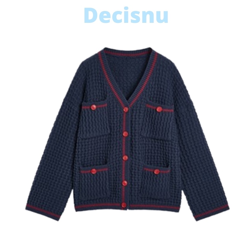Áo Len Cardigan Nữ, Hàng Dệt Kim, Dáng Dài Rộng, Phong Cách Hàn Quốc, Cho Mùa Thu Đông 2021, Hàng Chất AL1-TADAKAD Shop | BigBuy360 - bigbuy360.vn
