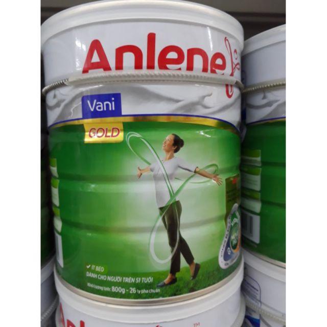 Sữa Anlene giành cho người trên 51 tuổi