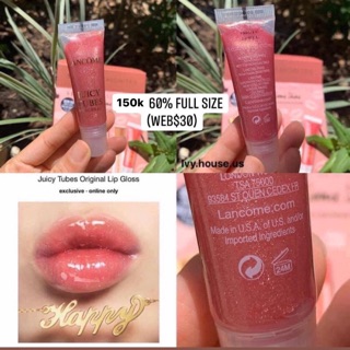 Lancome 🌅 son bóng juicy tubes original lip gloss