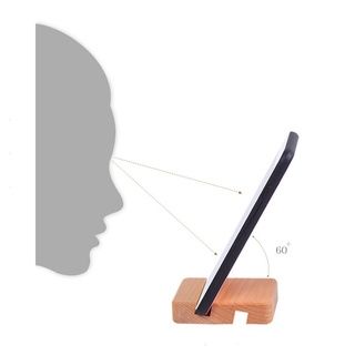 Giá gỗ kẹp đỡ điện thoại, ipad