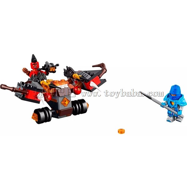 Đồ chơi lắp ráp xếp hình non lego nexo knights xe lepin 14020.