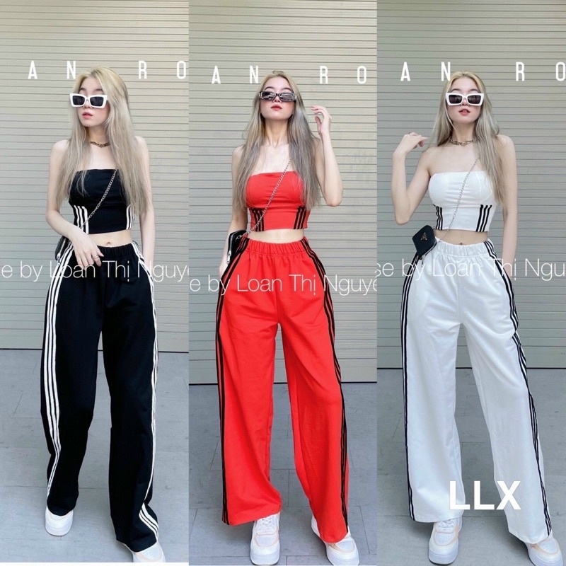 Set Thể Thao Cúp Ngực 3 Vạch Llx