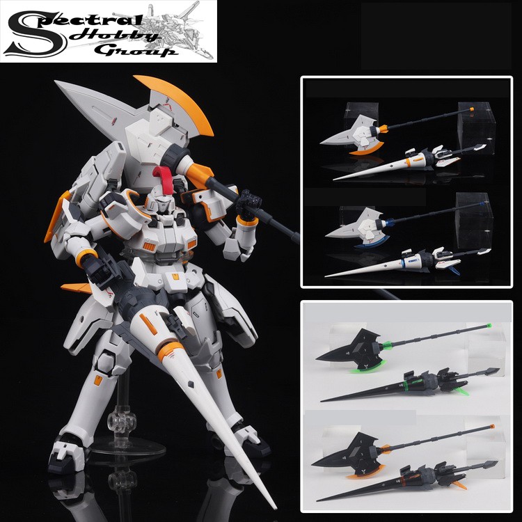 PHụ kiện lắp ráp RG HG Figure Weapon Pack Axe Lance Battle set Gundam Machine Girl